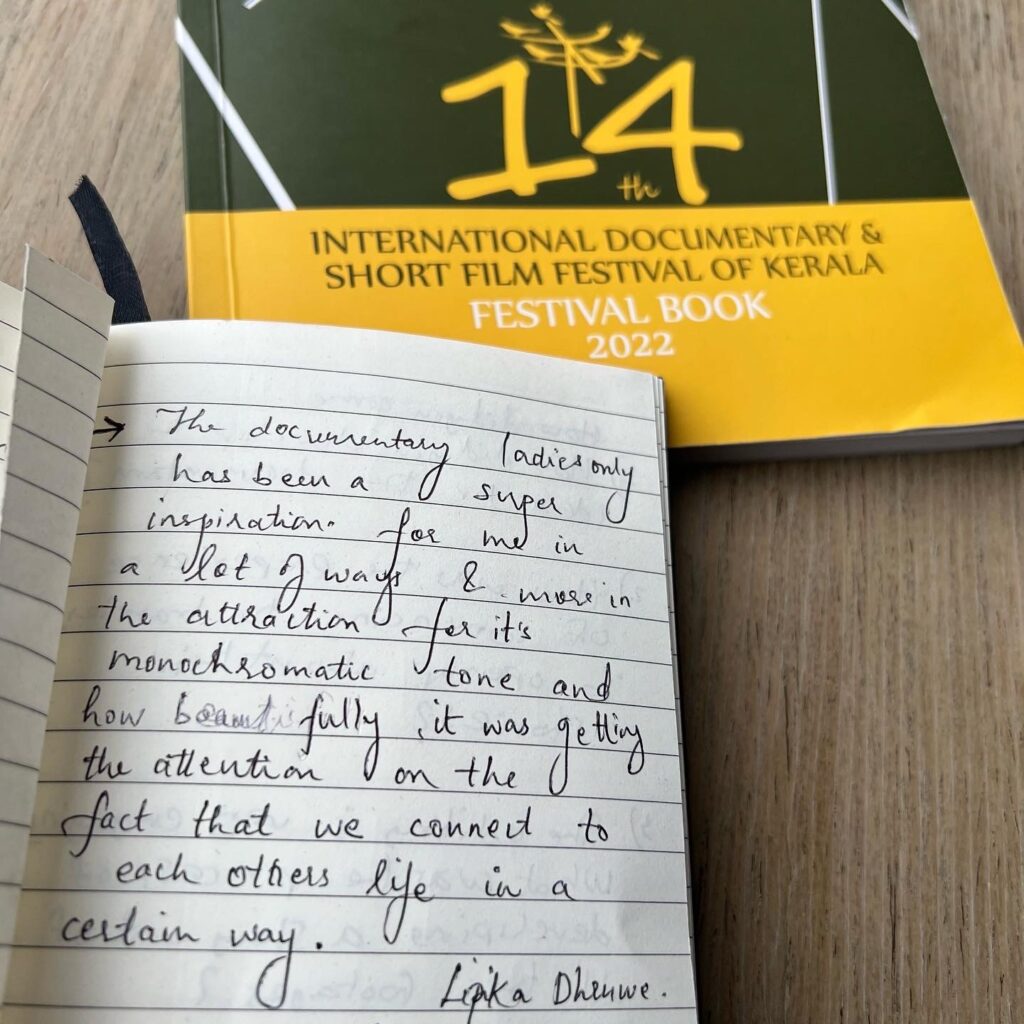 Ladies Only at International Documentary and Short Film Festival of Kerala Milann Tress John